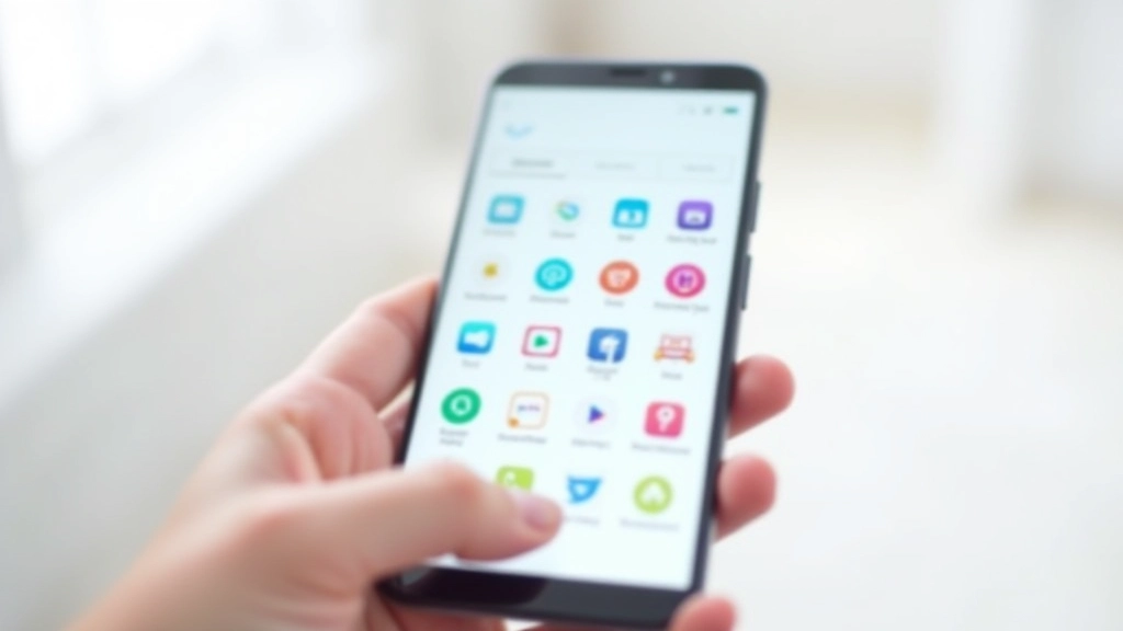 Grafik zeigt verschiedene Banking-Apps Symbole auf Smartphone-Bildschirm, vielfältige Optionen